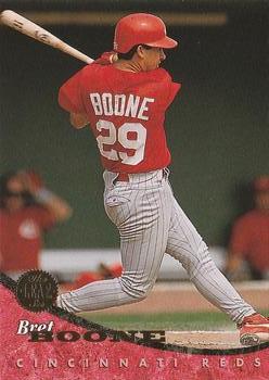 #233 Bret Boone - Cincinnati Reds - 1994 Leaf Baseball