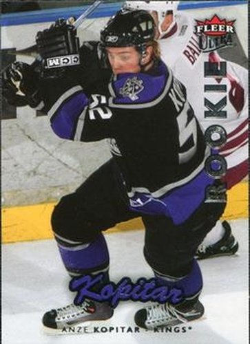 #233 Anze Kopitar - Los Angeles Kings - 2006-07 Ultra Hockey