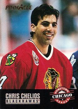 #233 Chris Chelios - Chicago Blackhawks - 1993-94 Pinnacle Hockey