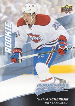 #233 Nikita Scherbak - Montreal Canadiens - 2017-18 Upper Deck MVP Hockey
