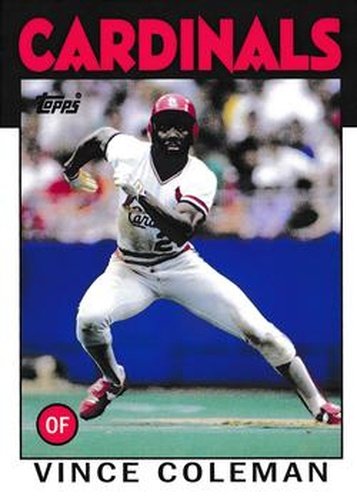 #233 Vince Coleman - St. Louis Cardinals - 2013 Topps Archives Baseball