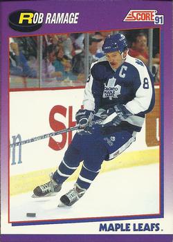 #233 Rob Ramage - Toronto Maple Leafs - 1991-92 Score American Hockey