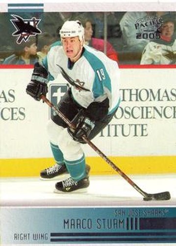 #233 Marco Sturm - San Jose Sharks - 2004-05 Pacific Hockey
