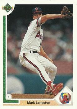 #234 Mark Langston - California Angels - 1991 Upper Deck Baseball