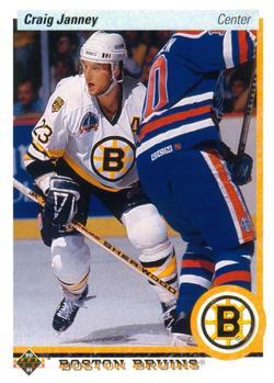 #234 Craig Janney - Boston Bruins - 1990-91 Upper Deck Hockey