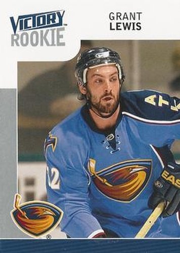 #234 Grant Lewis - Atlanta Thrashers - 2009-10 Upper Deck Victory Hockey