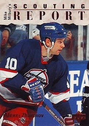 #234 Alexei Zhamnov - Winnipeg Jets - 1995-96 Upper Deck Hockey