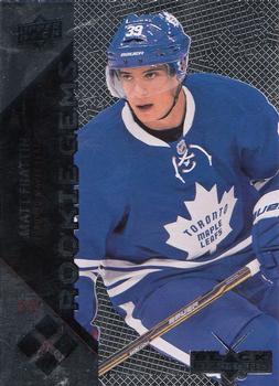 #234 Matt Frattin - Toronto Maple Leafs - 2011-12 Upper Deck Black Diamond Hockey