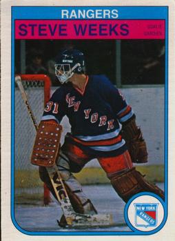 #234 Steve Weeks - New York Rangers - 1982-83 O-Pee-Chee Hockey