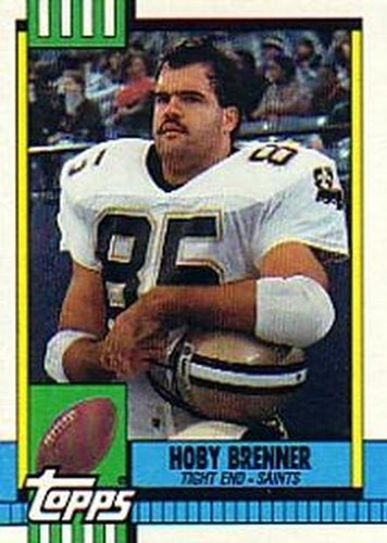 #234 Hoby Brenner - New Orleans Saints - 1990 Topps Football