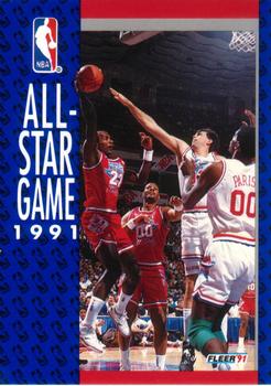 #234 1991 All-Star Game - Portland Trail Blazers / Boston Celtics - 1991-92 Fleer Basketball