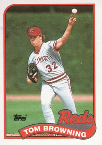 #234 Tom Browning - Cincinnati Reds - 1989 Topps Baseball