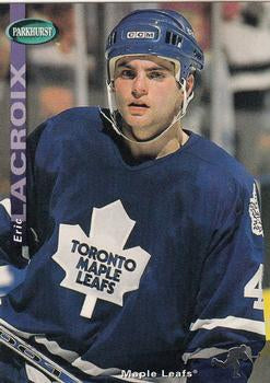 #234 Eric Lacroix - Toronto Maple Leafs - 1994-95 Parkhurst Hockey