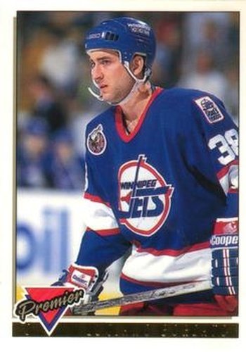 #234 Luciano Borsato - Winnipeg Jets - 1993-94 O-Pee-Chee Premier Hockey - Gold