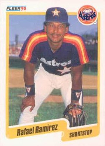 #234 Rafael Ramirez - Houston Astros - 1990 Fleer USA Baseball