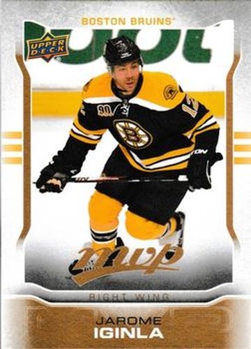 #234 Jarome Iginla - Boston Bruins - 2014-15 Upper Deck MVP Hockey