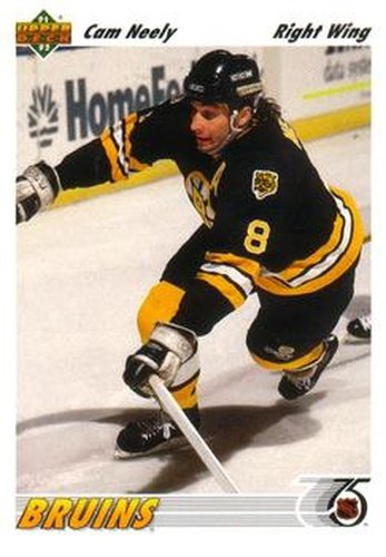 #234 Cam Neely - Boston Bruins - 1991-92 Upper Deck Hockey