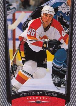 #234 Martin St. Louis - Calgary Flames - 1998-99 Upper Deck Hockey