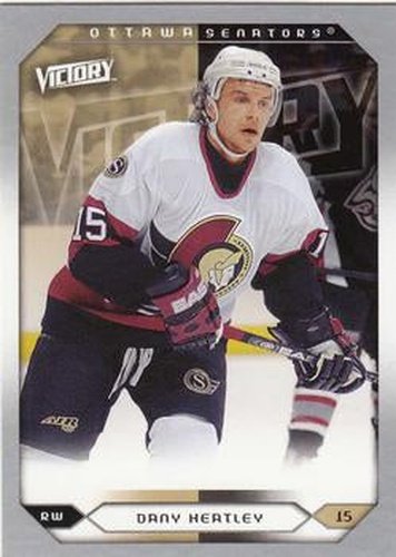 #234 Dany Heatley - Ottawa Senators - 2005-06 Upper Deck Victory Hockey