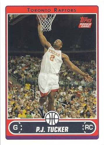 #234 P.J. Tucker - Toronto Raptors - 2006-07 Topps Basketball