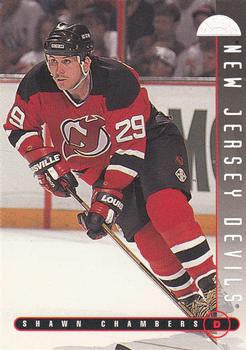 #234 Shawn Chambers - New Jersey Devils - 1995-96 Leaf Hockey