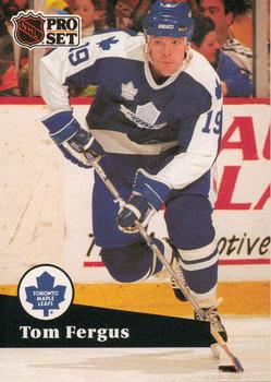 #234 Tom Fergus - 1991-92 Pro Set Hockey