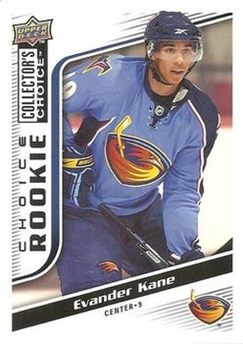 #234 Evander Kane - Atlanta Thrashers - 2009-10 Collector's Choice Hockey