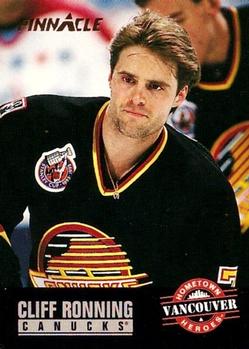 #234 Cliff Ronning - Vancouver Canucks - 1993-94 Pinnacle Hockey