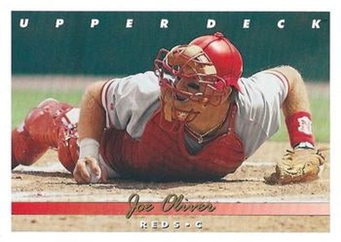 #234 Joe Oliver - Cincinnati Reds - 1993 Upper Deck Baseball