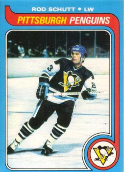 #234 Rod Schutt - Pittsburgh Penguins - 1979-80 O-Pee-Chee Hockey