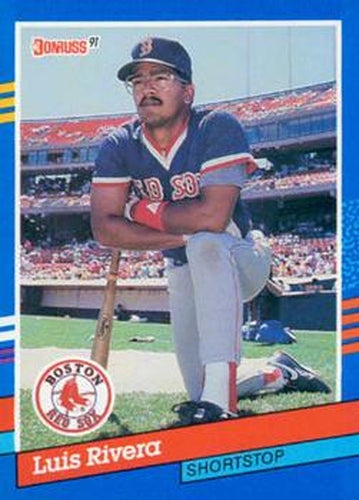 #234 Luis Rivera - Boston Red Sox - 1991 Donruss Baseball