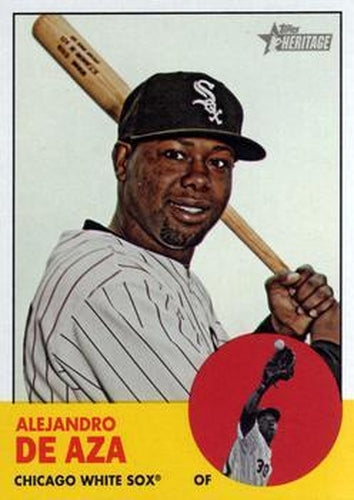 #234 Alejandro De Aza - Chicago White Sox - 2012 Topps Heritage Baseball