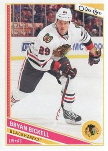 #234 Bryan Bickell - Chicago Blackhawks - 2013-14 O-Pee-Chee Hockey