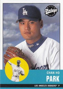 #234 Chan Ho Park - Los Angeles Dodgers - 2001 Upper Deck Vintage Baseball