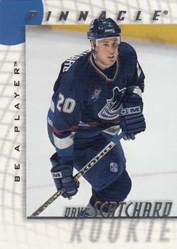 #234 Dave Scatchard - Vancouver Canucks - 1997-98 Pinnacle Be a Player Hockey