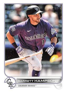 #234 Garrett Hampson - Colorado Rockies - 2022 Topps Baseball