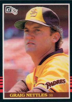 #234 Graig Nettles - San Diego Padres - 1985 Donruss Baseball
