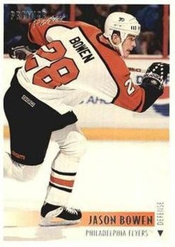 #234 Jason Bowen - Philadelphia Flyers - 1994-95 Topps Premier Hockey
