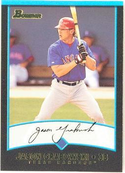 #234 Jason Grabowski - Texas Rangers - 2001 Bowman Baseball