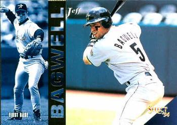 #234 Jeff Bagwell - Houston Astros - 1994 Select Baseball