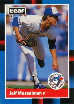 #234 Jeff Musselman - Toronto Blue Jays - 1988 Leaf Baseball