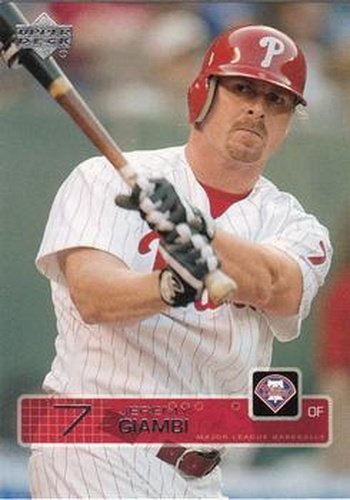 #234 Jeremy Giambi - Philadelphia Phillies - 2003 Upper Deck Baseball