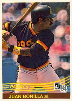 #234 Juan Bonilla - San Diego Padres - 1984 Donruss Baseball