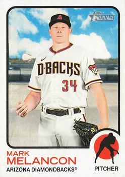 #234 Mark Melancon - Arizona Diamondbacks - 2022 Topps Heritage Baseball