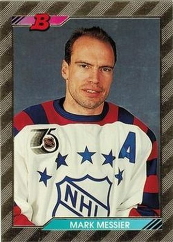 #234 Mark Messier - New York Rangers - 1992-93 Bowman Hockey