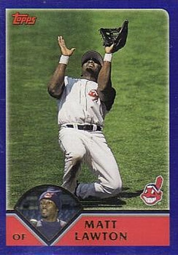 #234 Matt Lawton - Cleveland Indians - 2003 Topps Baseball