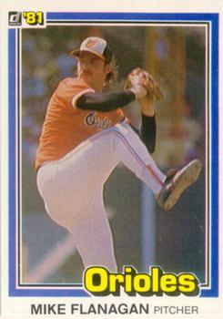 #234 Mike Flanagan - Baltimore Orioles - 1981 Donruss Baseball