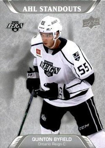 #234 Quinton Byfield - Ontario Reign - 2020-21 Upper Deck AHL Hockey