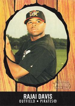 #234 Rajai Davis - Pittsburgh Pirates - 2003 Bowman Heritage Baseball