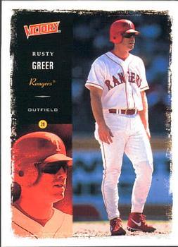 #234 Rusty Greer - Texas Rangers - 2000 Upper Deck Victory Baseball